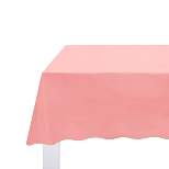 54" x 108" Solid Table Cover Light Pink - Spritz™