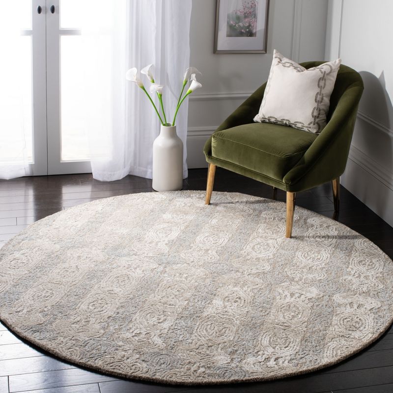Glamour GLM536 Hand Tufted Chic Area Rug  - Safavieh, 2 of 8