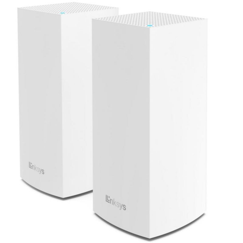 Linksys MX10600-RM2 Velop AX5300 Tri-Band Mesh WiFi 6 Router System 2-Pack White - Certified Refurbished, 1 of 9