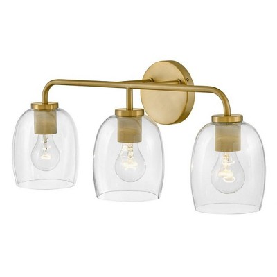 Lark Percy 3 - Light Vanity in  Lacquered Brass