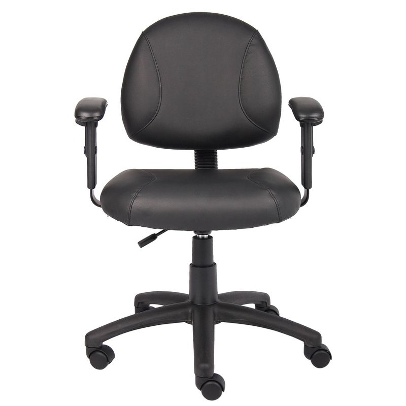 Posture Chair with Adjustable Arms Black - Boss Office Products, 6 of 10
