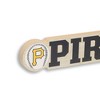 MLB Pittsburgh Pirates Chunky Wood Wall Sign: Sports Art Horizontal Panel - 4 of 4