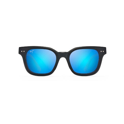 Maui Jim Shore Break Classic Sunglasses Blue Lenses With Black Frame Target