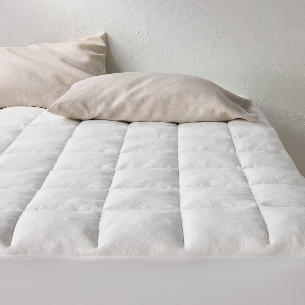 Full Memory Foam & Down Alternative Mattress Pad - Casaluna™: CertiPUR-US & OEKO-TEX Certified, Fits 20" Depth