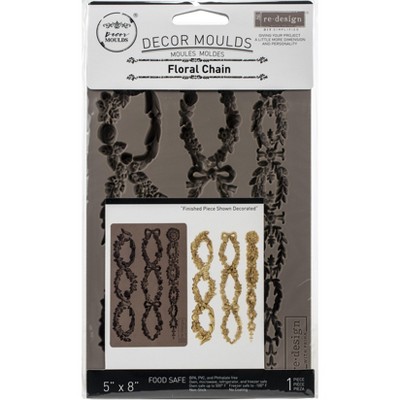 Prima Marketing Re-Design Mould 5"X8"X8mm-Floral Chain