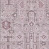Pink Mauve And Blush Oriental Washable Indoor Outdoor Area Rug - 4 of 4