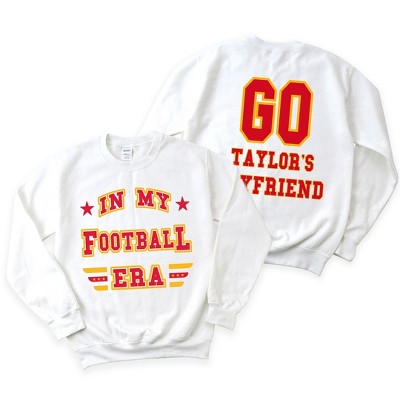 Simply Sage Market Women's Graphic Sweatshirt Taylor's Boyfriend Era Front and Back