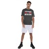 Men's Howard University Men's Sport Active T-Shirt Jersey Stripe CollegiateBlack - 3 of 4