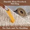 Modern Rug Thin Washable Non-Slip Geometric Border Low Pile Foldable Soft Non-Shedding Indoor Accent Carpet - 4 of 4