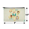 Big Bang Theory Retro Art Makeup Cosmetic Bag Organizer Pouch - 4 of 4