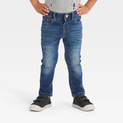 Toddler Boys' Slim Fit Jeans - Cat & Jack™ Medium Wash 4t : Target