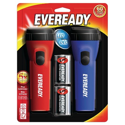 Eveready 2pk LED Flashlight