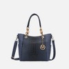 MKF Collection Miriam Handbag Signature Women Vegan Leather Tote by Mia K - 2 of 4