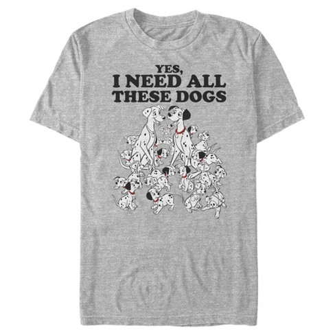 Men's One Hundred and One Dalmatians Need These Dogs T-Shirt - image 1 of 4