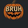 Rerun Island Men Pumpkin Bruh Short Sleeve Graphic Cotton T-Shirt - 2 of 4