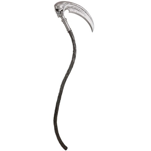 Halloweencostumes.com Grim Reaper Scythe, Black/gray : Target
