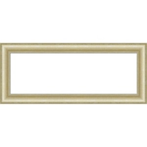 Amanti Art Textured Light Gold Framed Dry Erase Magnetic Board - 1 of 4