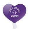 Abilene Christian Wildcat Heart Love Cupcake Picks Toppers Decoration Set of 6 - 2 of 4