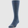 GOLDTOE Signature Collection Men's Camp Honeycomb Rag Crew Socks - Blue 6-12.5 - 3 of 4