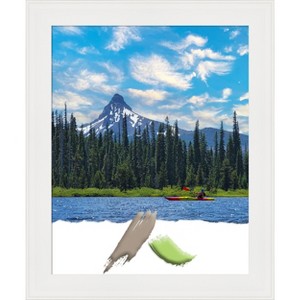 Amanti Art Vanity White Narrow Picture Frame - 1 of 4
