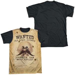 Men's Looney Tunes Wanted Short Sleeve Costume T-Shirt - 1 of 4