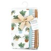 Hudson Baby Cotton Poly Flannel Burp Cloths 8-Pack, One Size - 2 of 4