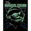 Men's Star Wars: The Mandalorian Distressed '80s Grogu T-Shirt - 2 of 4