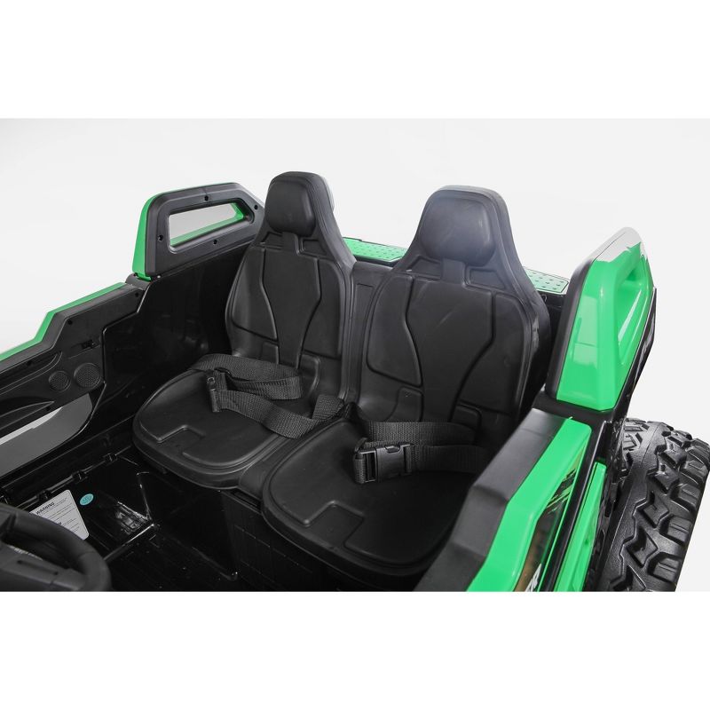 Hyper 24V Rock Roller MX4 UTV Powered Ride-On Car - Green/Black, 5 of 10