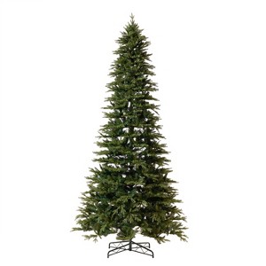 12ft. Fir Natural-Look Artificial Christmas Tree with 1500 Clear LED Lights and 4962 Branches – Towering X-Mas Centerpiece - 1 of 4