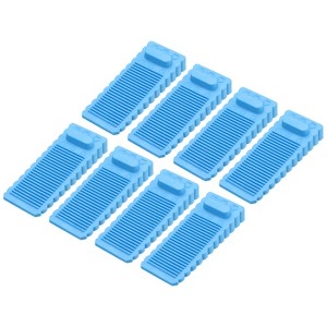 Unique Bargains TPR Anti-Slip Trapezoidal Design Door Stopper 12 Pcs - 1 of 4
