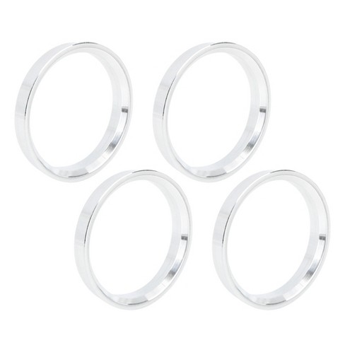 X AUTOHAUX 4pcs OD 72.6mm to ID 70.3mm Aluminium Alloy Car Hub Centric Rings Wheel Bore Center Spacer 
