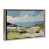 Stupell Industries Coastal Green Breeze Floating Frame Canvas Art - 2 of 4