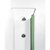 L-Shaped Aluminum Shower Rod White - Zenna Home - image 2 of 4