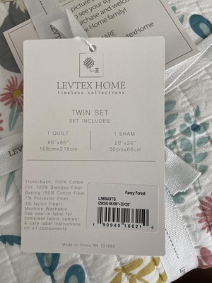 Fancy Forest Full/queen Quilt Set - Levtex Home : Target