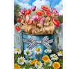 Briarwood Lane Spring Garden Flag 12x18 For Outdoor Bucket of Bunnies For Spring Garden Flag Flags For Outside - 3 of 4