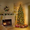 Yaheetech 6Ft/7.5Ft/9Ft Pre-lit Slim Pencil Artificial Christmas Tree, Green - 2 of 4