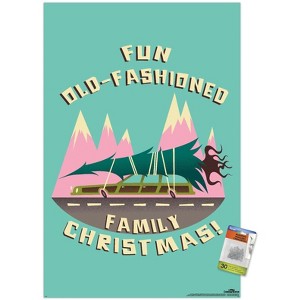 Trends International National Lampoon's Christmas Vacation - Tree Unframed Wall Poster Prints - 1 of 4