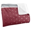 Santa Clara University Logo Dots Silky Touch Blanket White 50x60 - 3 of 4