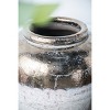 13x13x11" Round Sienna Brown Ceramic Accent Vase - 3 of 4