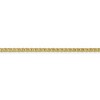 Black Bow Jewelry 10k Yellow Gold, 2.4mm Flat Anchor Chain Anklet - 2 of 4