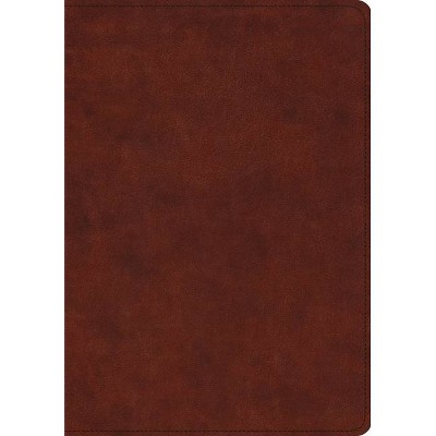 ESV Study Bible (Trutone, Chestnut) - (Leather Bound)