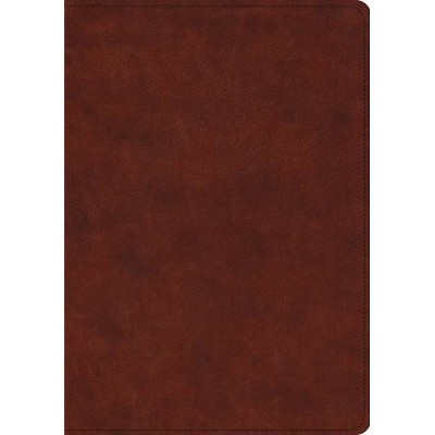 ESV Study Bible (Trutone, Chestnut) - (Leather Bound)