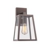 Chloe Lighting Leodegrance Transitional 1 Light Rubbed Bronze Outdoor Wall Sconce 14" Height - 2 of 4