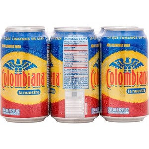 Colombiana La Nuestra Soda Pop - 6pk/12 fl oz Cans - 1 of 1