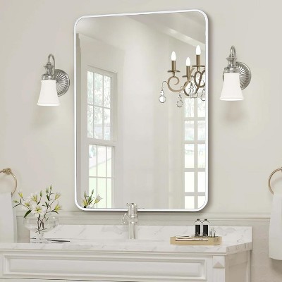 Rectangular Bathroom Wall Mirror, Vanity Mirror for Bathroom, Bedroom, Living Room & Entryway Decor