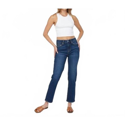 Women's Wo's Monfil Straight Leg Wedge Pants - mica denim
