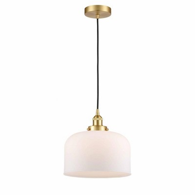 Bell - 1 Light Mini Pendant In Industrial Style-11.75 Inches Tall and 12 Inches Wide