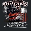 Woo Men's World Of Outlaws Gunner Skull Short Sleeve Graphic Cotton T-Shirt - Black S - 2 of 4