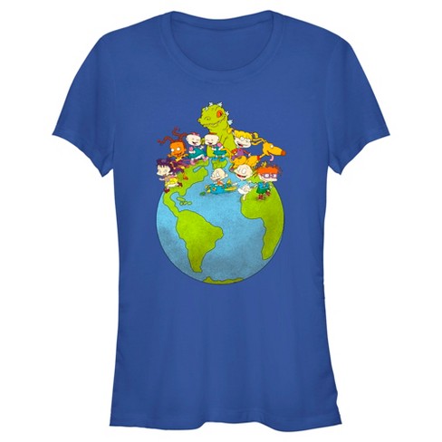 Blue rugrats hot sale shirt