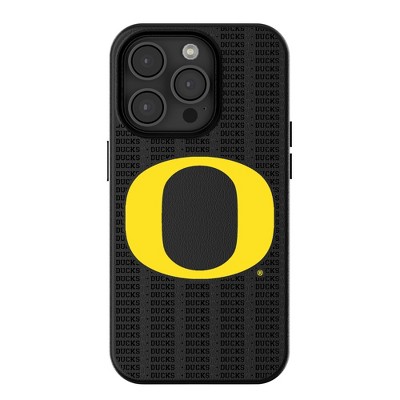 Keyscaper NCAA Big Ten Universities Text Backdrop MagSafe Compatible Cell Phone Case for Apple iPhone